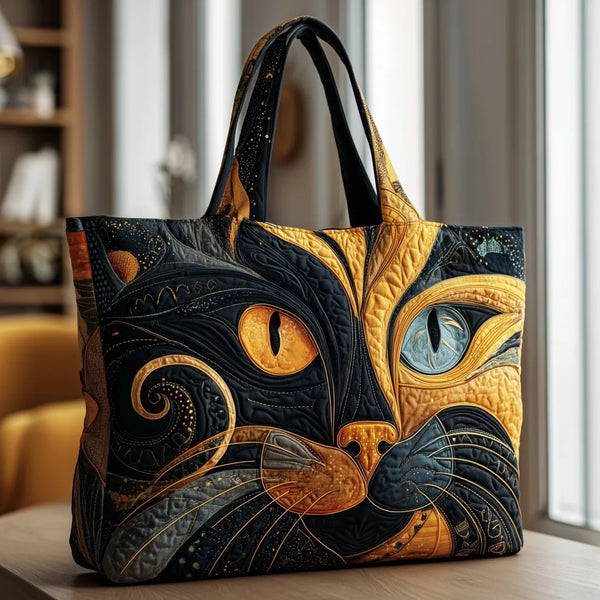 Handgefertigte Tasche | Mystische Katze