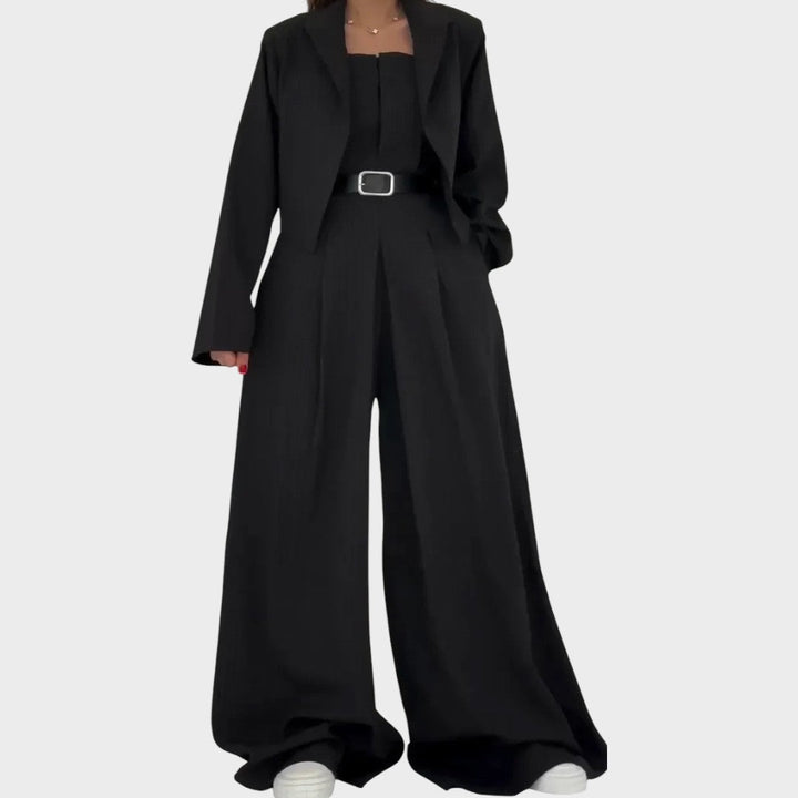 Ariana | Damen Overall und Jacken Set