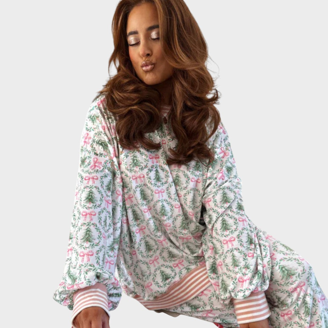 Cristal | Weihnachts-Pyjama-Set