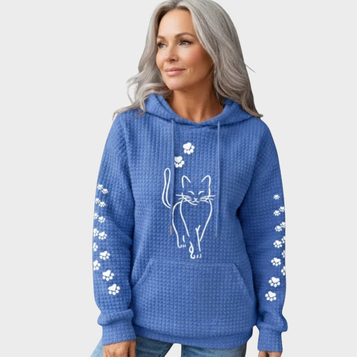 Fatinha | Pullover mit Katzenmuster