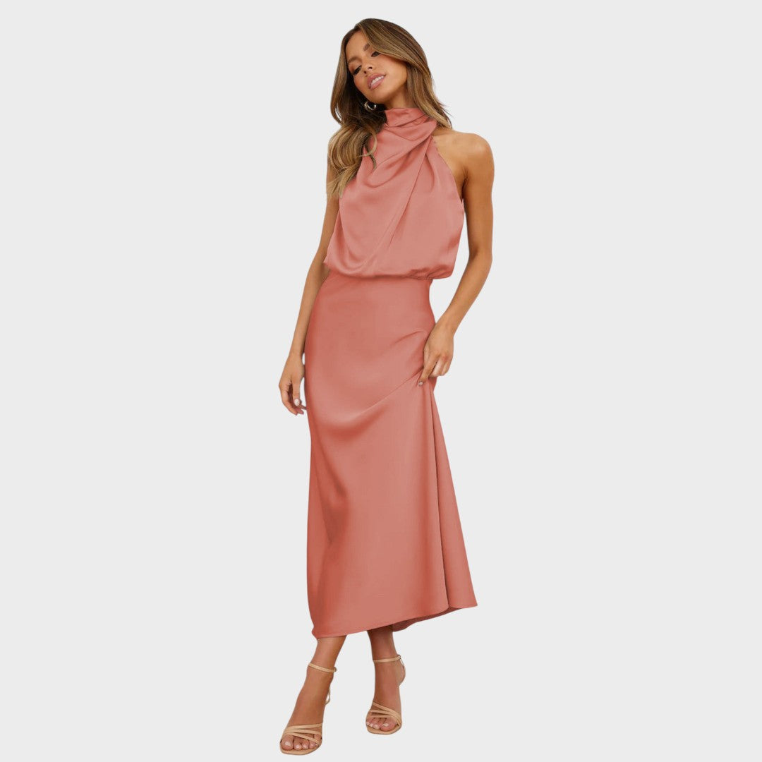 Chantal | Elegantes Satin-Kleid
