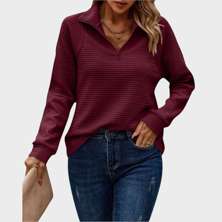 Cíntia | Pullover mit Reißverschluss