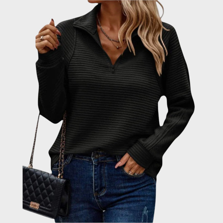 Cíntia | Pullover mit Reißverschluss