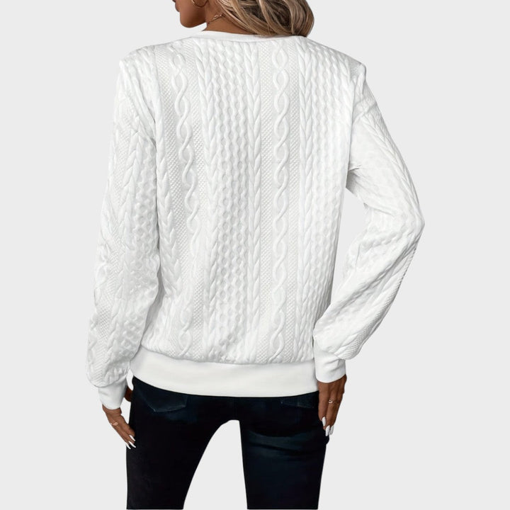 Zulmira | Strickpullover mit Reißverschluss