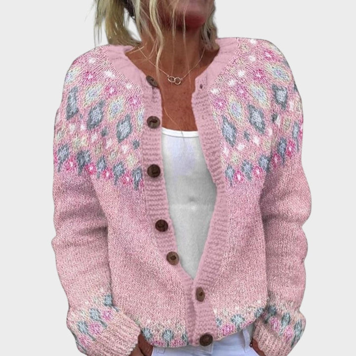 Zandra | Strickjacke mit Knöpfen