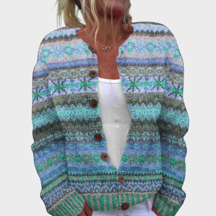 Zandra | Strickjacke mit Knöpfen