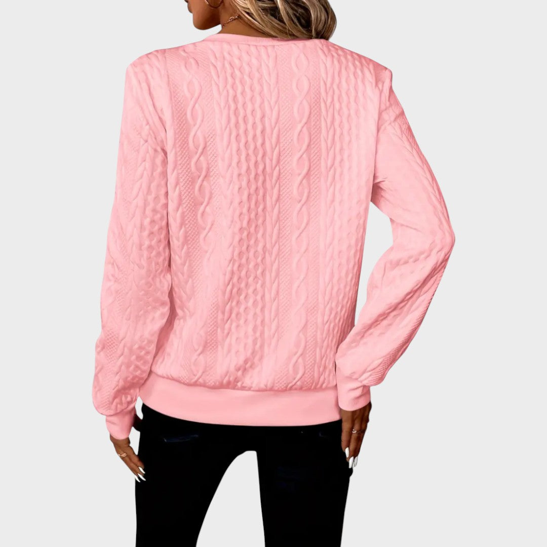 Zulmira | Strickpullover mit Reißverschluss