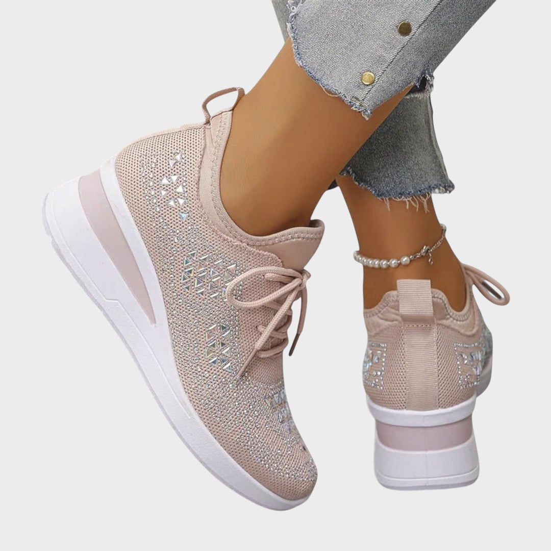 Giselle | Orthopädische Schuhe mit Strasssteinen