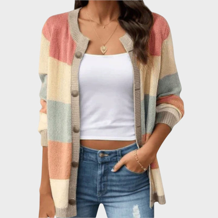 Marisol | Langer Cardigan mit Knöpfen