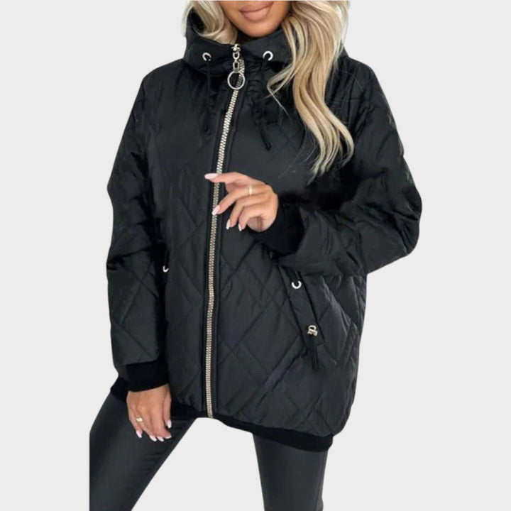 Belle | Wintersteppjacke mit Kapuze