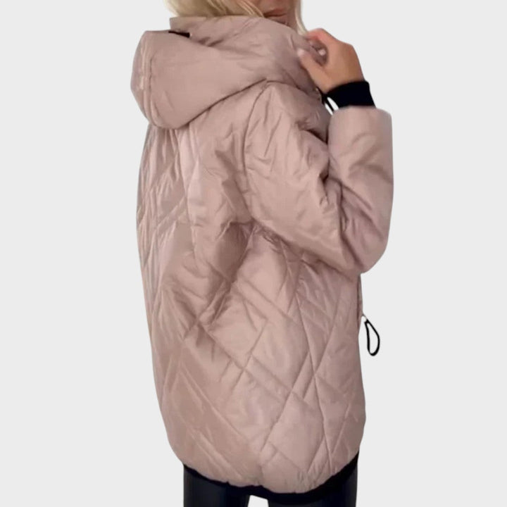 Belle | Wintersteppjacke mit Kapuze