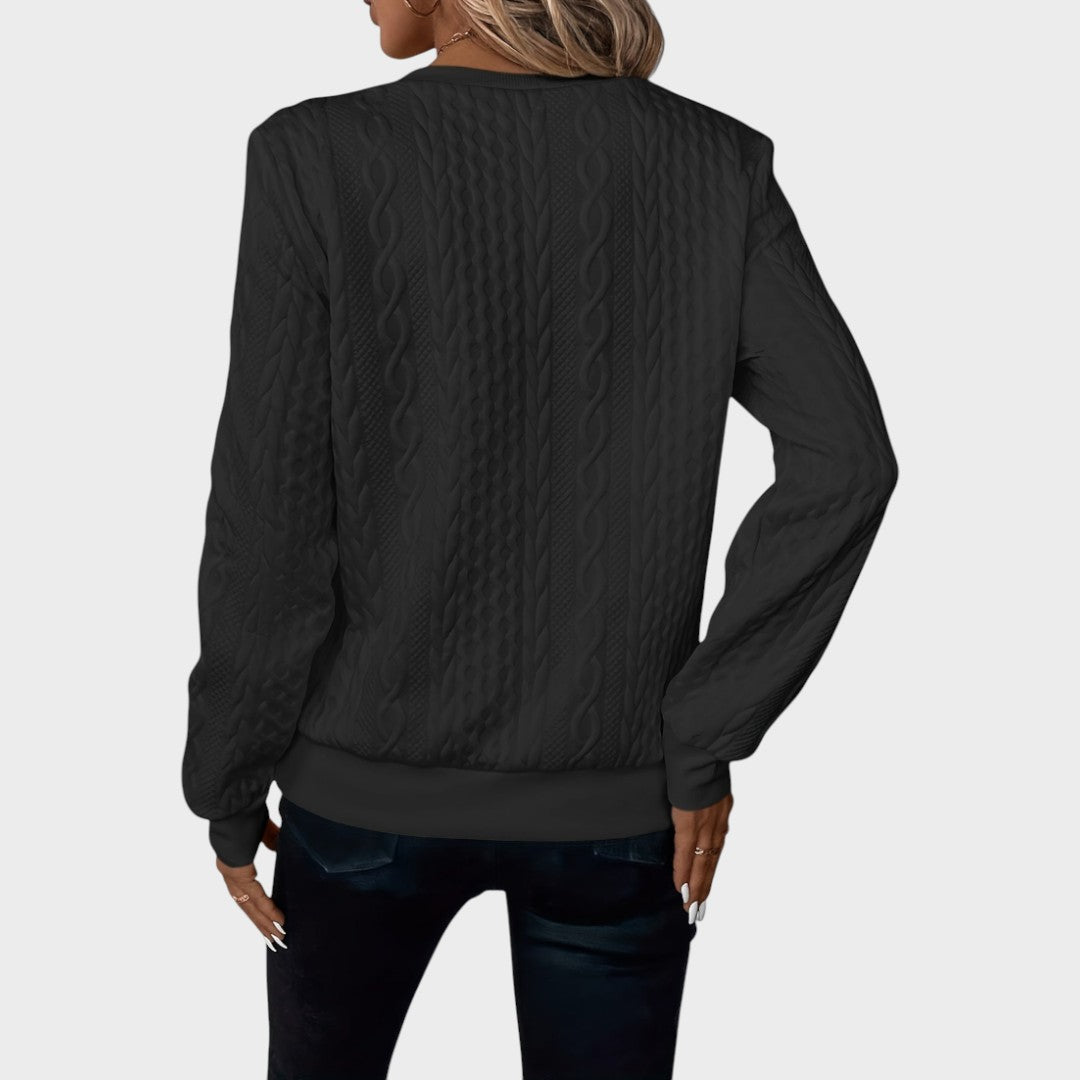 Zulmira | Strickpullover mit Reißverschluss