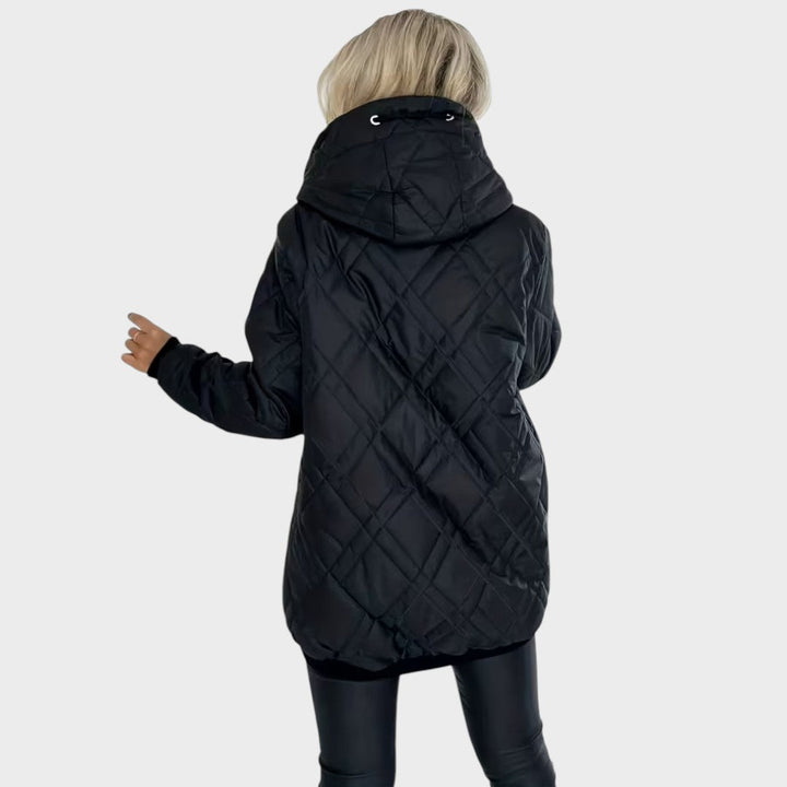 Belle | Wintersteppjacke mit Kapuze