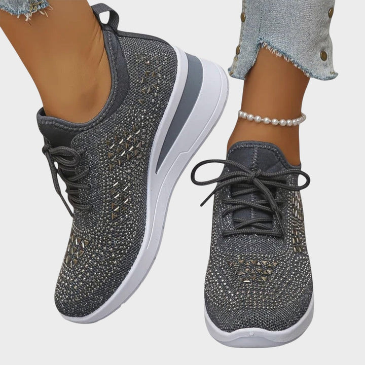 Giselle | Orthopädische Schuhe mit Strasssteinen