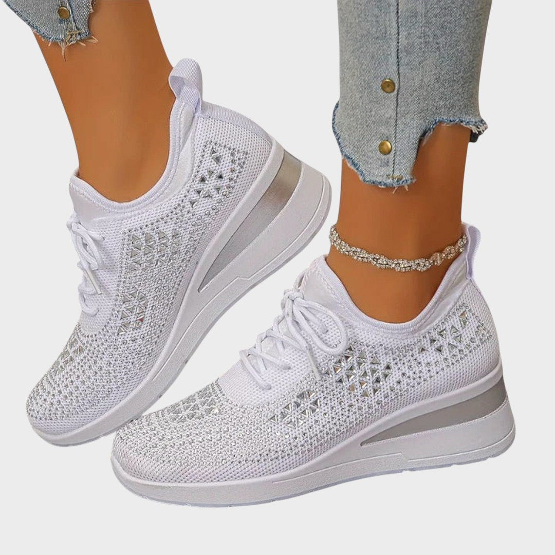 Giselle | Orthopädische Schuhe mit Strasssteinen