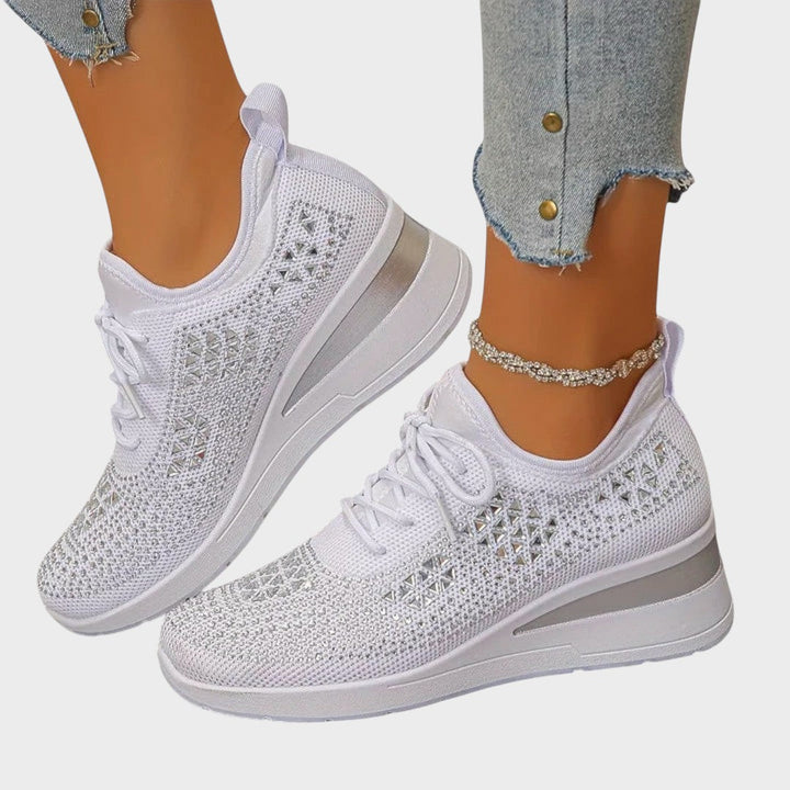 Giselle | Orthopädische Schuhe mit Strasssteinen