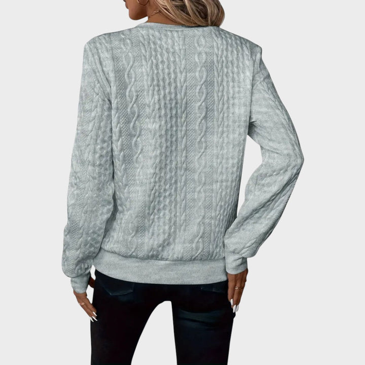 Zulmira | Strickpullover mit Reißverschluss