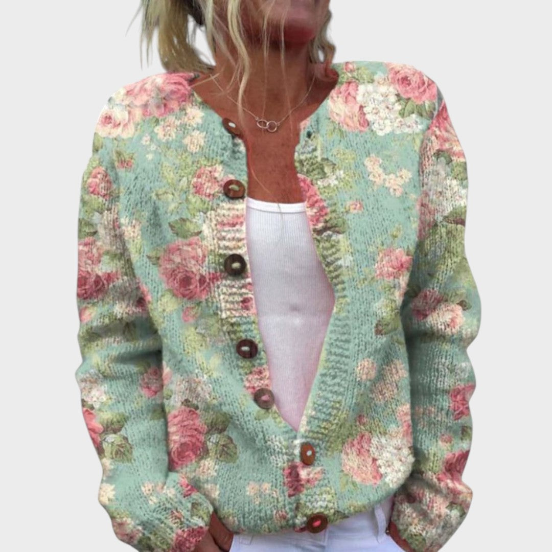 Zandra | Strickjacke mit Knöpfen