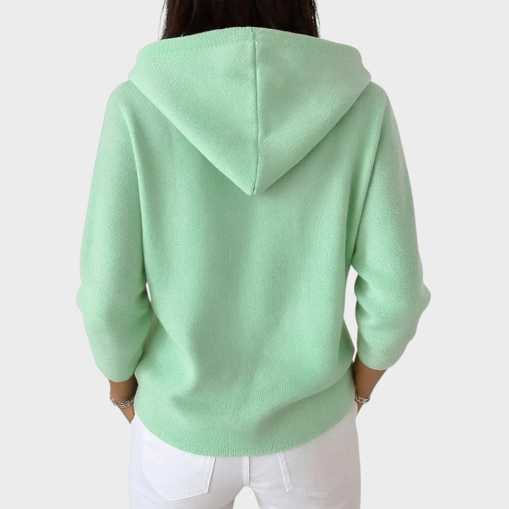 Naomi | Strickjacke mit Kapuze
