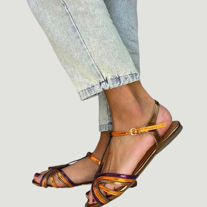Viviana | Mediterrane Multicolor Sandalen
