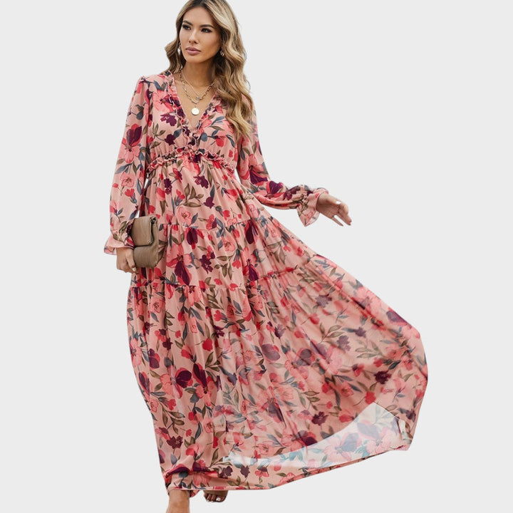 Helen | Langes und Fließendes Kleid
