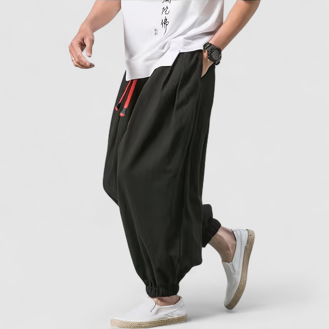 Jan™ | Loose-Fit-Hose mit elastischem Saum