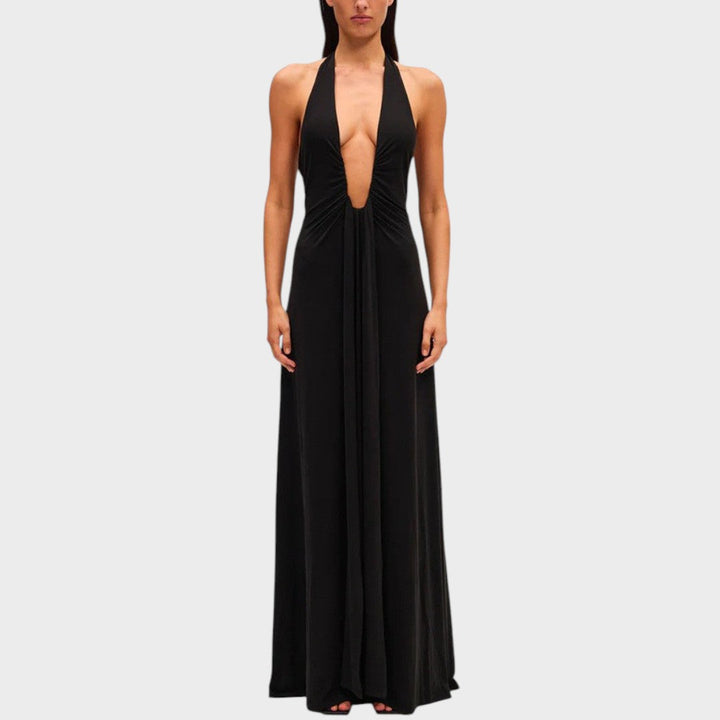Inala | Kleid mit tiefem Ausschnitt
