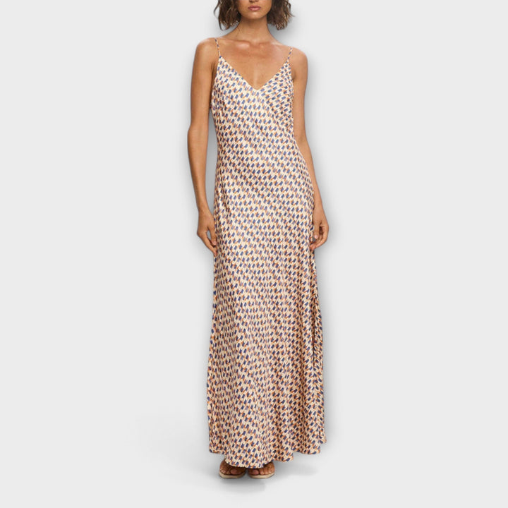 Tove | Elegante Maxikleider mit geometrischem Muster