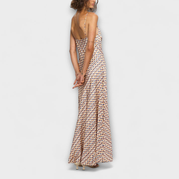 Tove | Elegante Maxikleider mit geometrischem Muster
