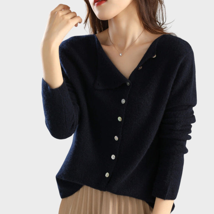 Vera | Strickjacke mit Knöpfen