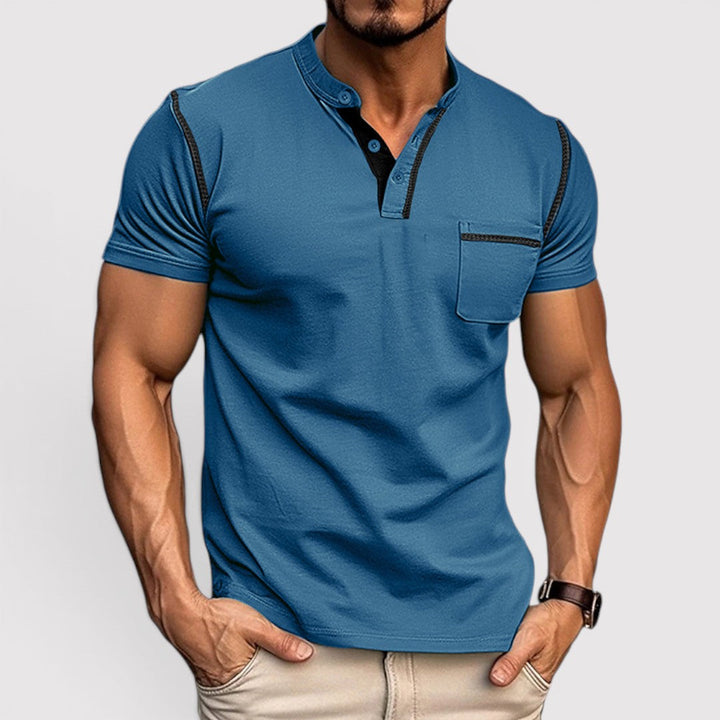 Matthias™ | T-Shirt mit Brusttasche