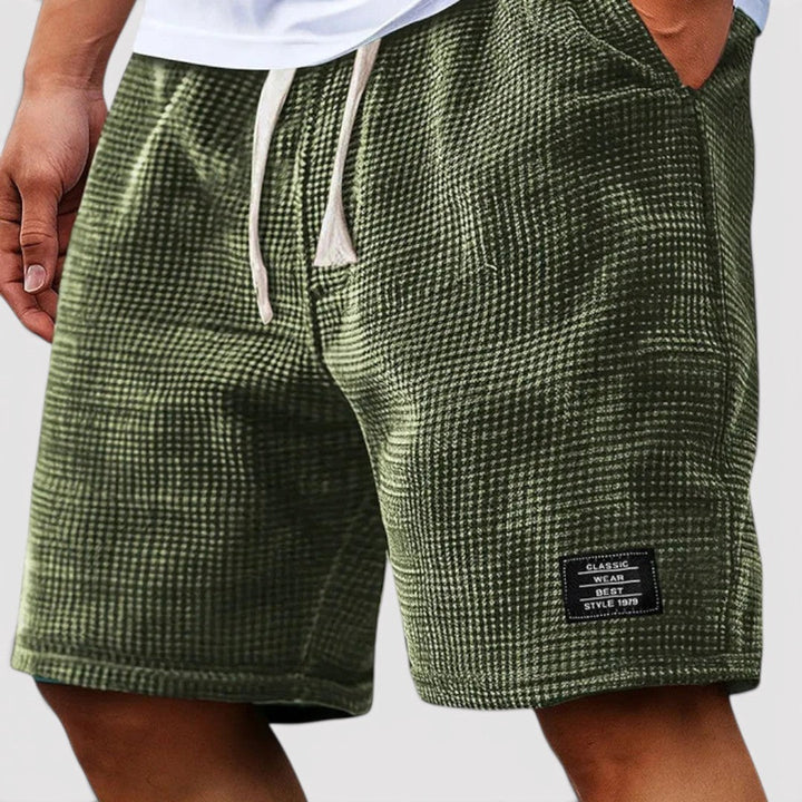Quirin™ | Wabenartige Shorts mit Kordelzug