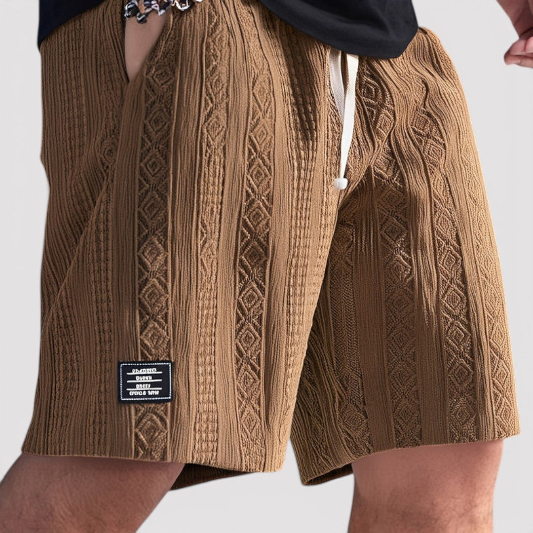 Elias™ | Strukturierte Strick-Shorts