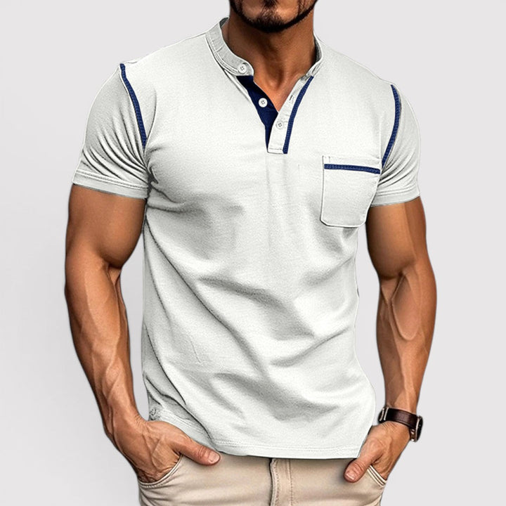 Matthias™ | T-Shirt mit Brusttasche