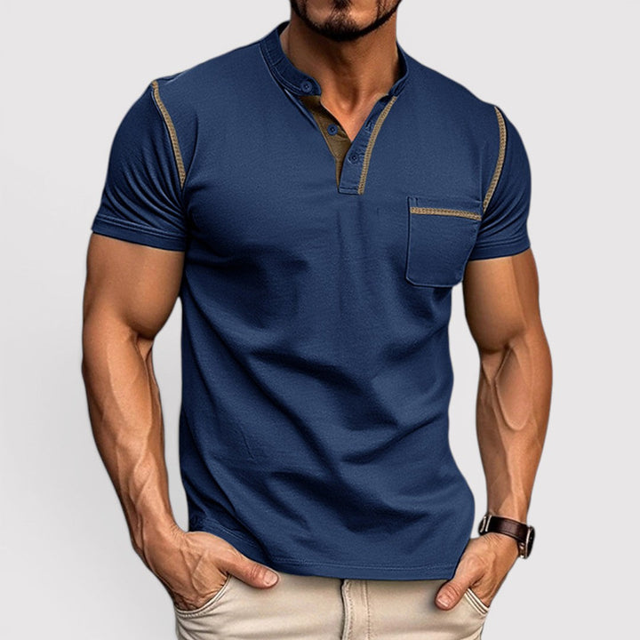 Matthias™ | T-Shirt mit Brusttasche
