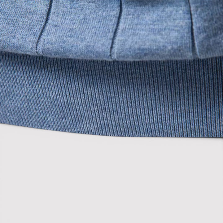 Luis™ | Kurzarm-Strickshirt mit Rundhals