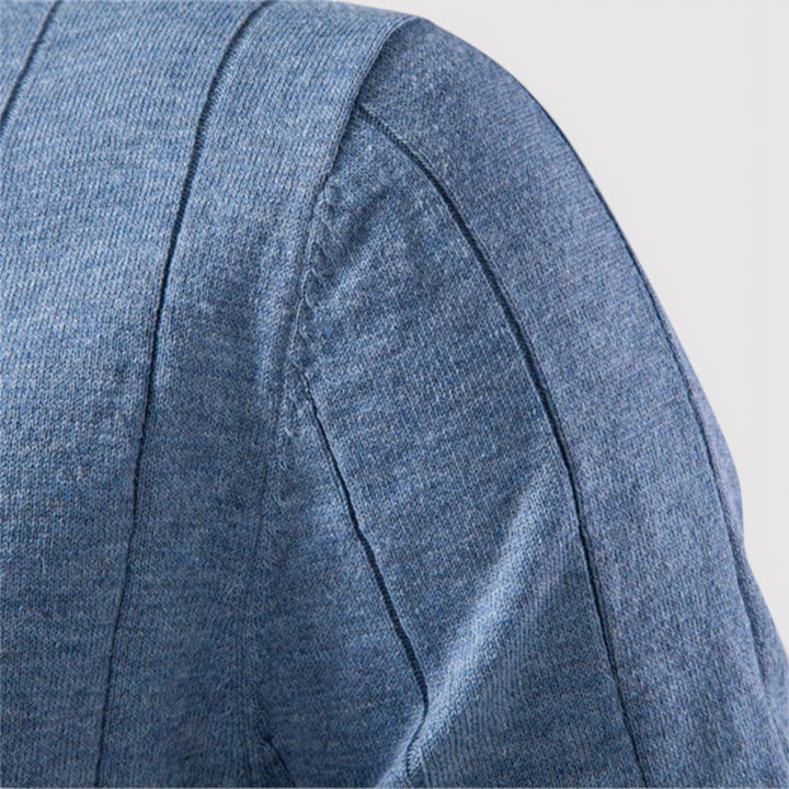 Luis™ | Kurzarm-Strickshirt mit Rundhals