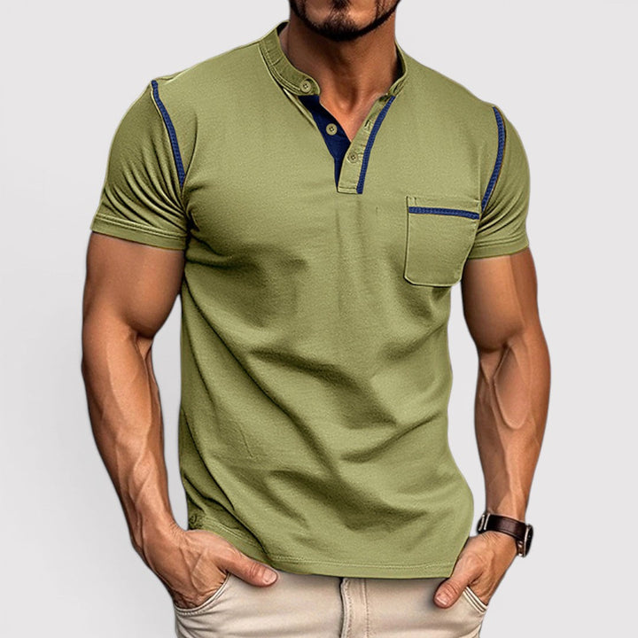 Matthias™ | T-Shirt mit Brusttasche