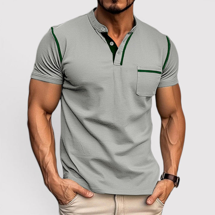 Matthias™ | T-Shirt mit Brusttasche
