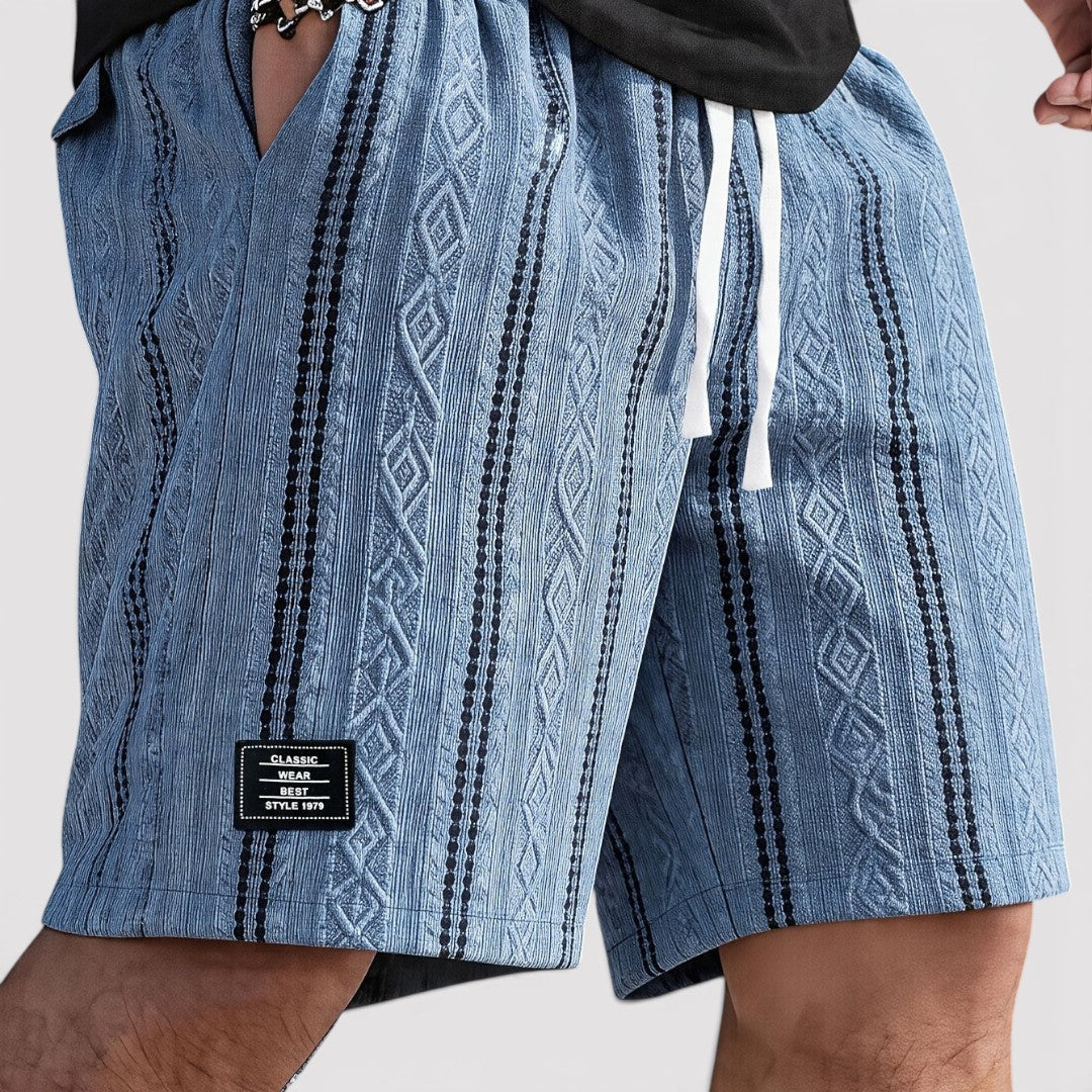 Elias™ | Strukturierte Strick-Shorts