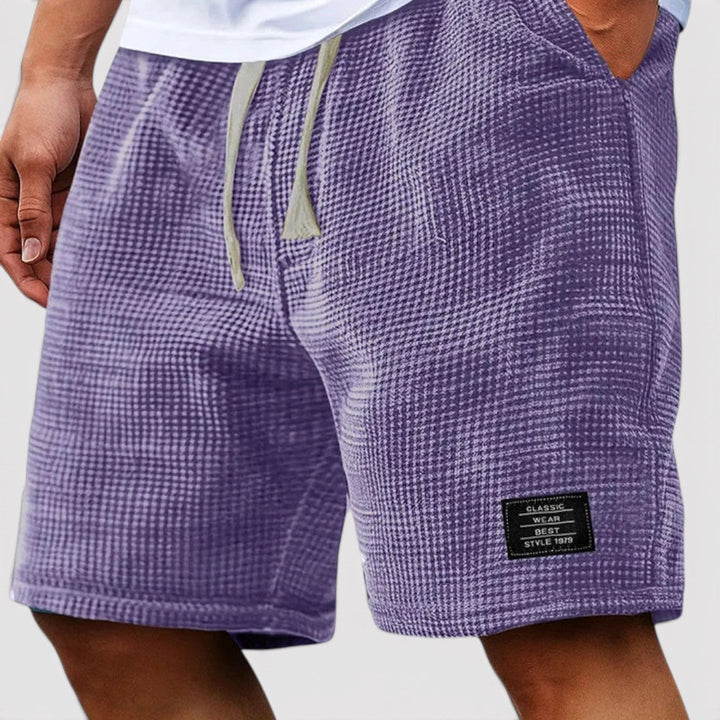 Quirin™ | Wabenartige Shorts mit Kordelzug