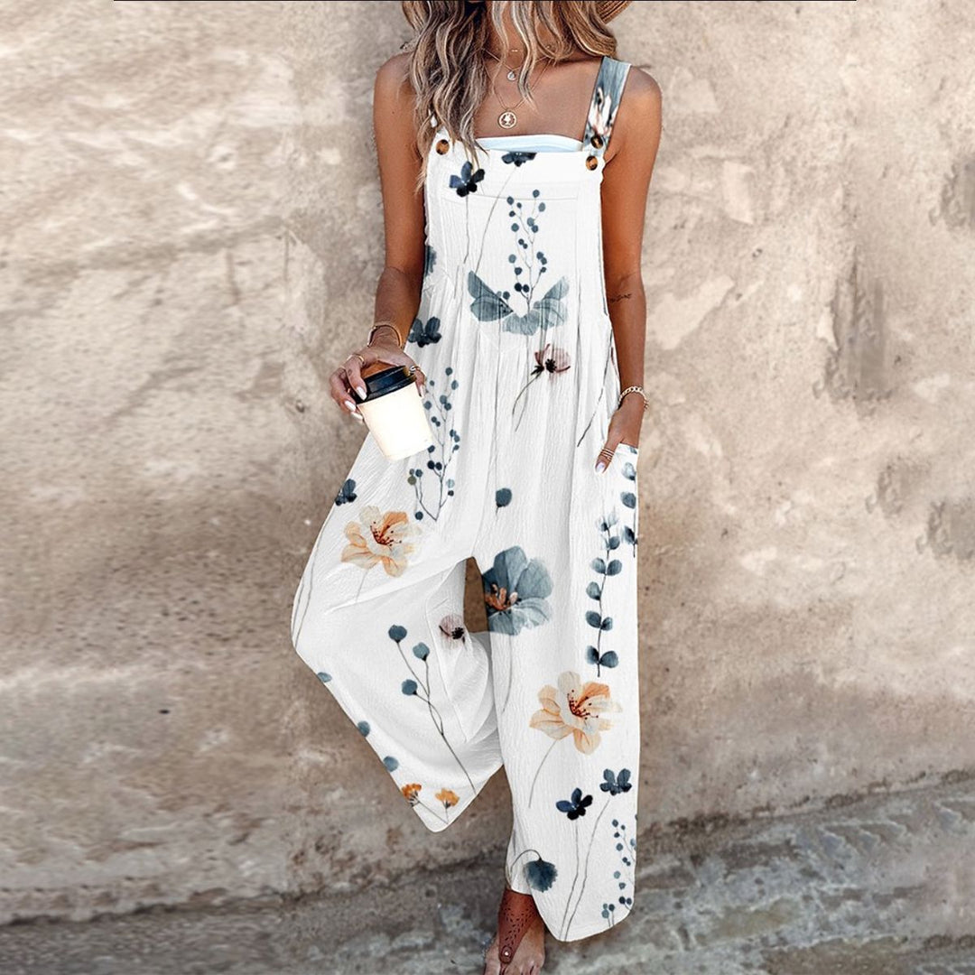 Sophie | Bequeme Bedruckte Latzhose