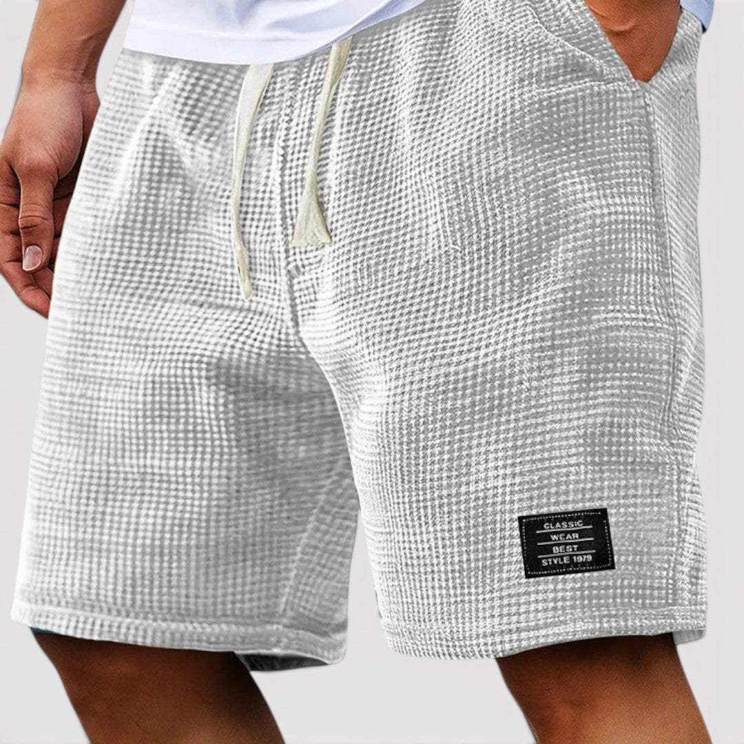 Quirin™ | Wabenartige Shorts mit Kordelzug