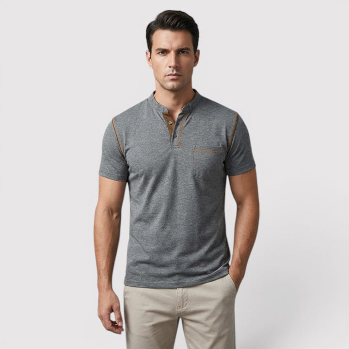 Matthias™ | T-Shirt mit Brusttasche