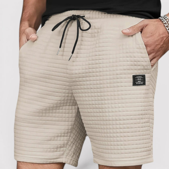 Jonas™ | Gesteppte Strick-Shorts