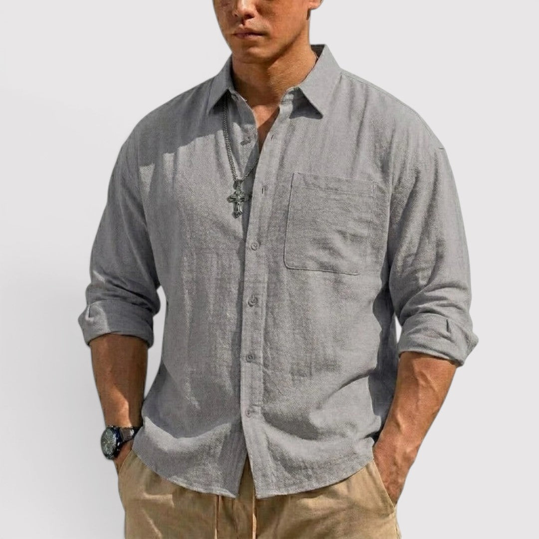 Finn™ | Atmungsaktives Langarmhemd
