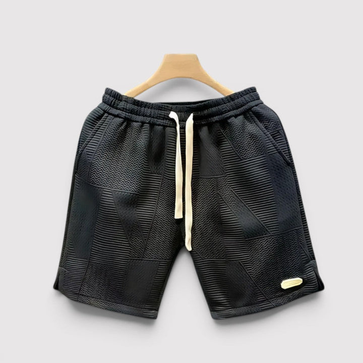 Helge™ | Shorts im Patchwork-Design