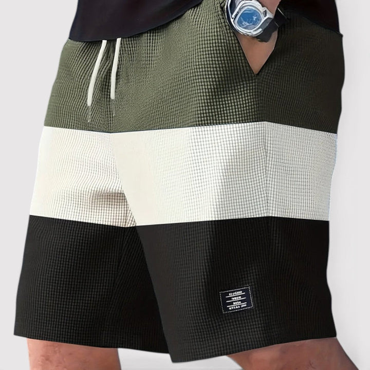 Moritz™ | Wabenartige Shorts mit Struktur
