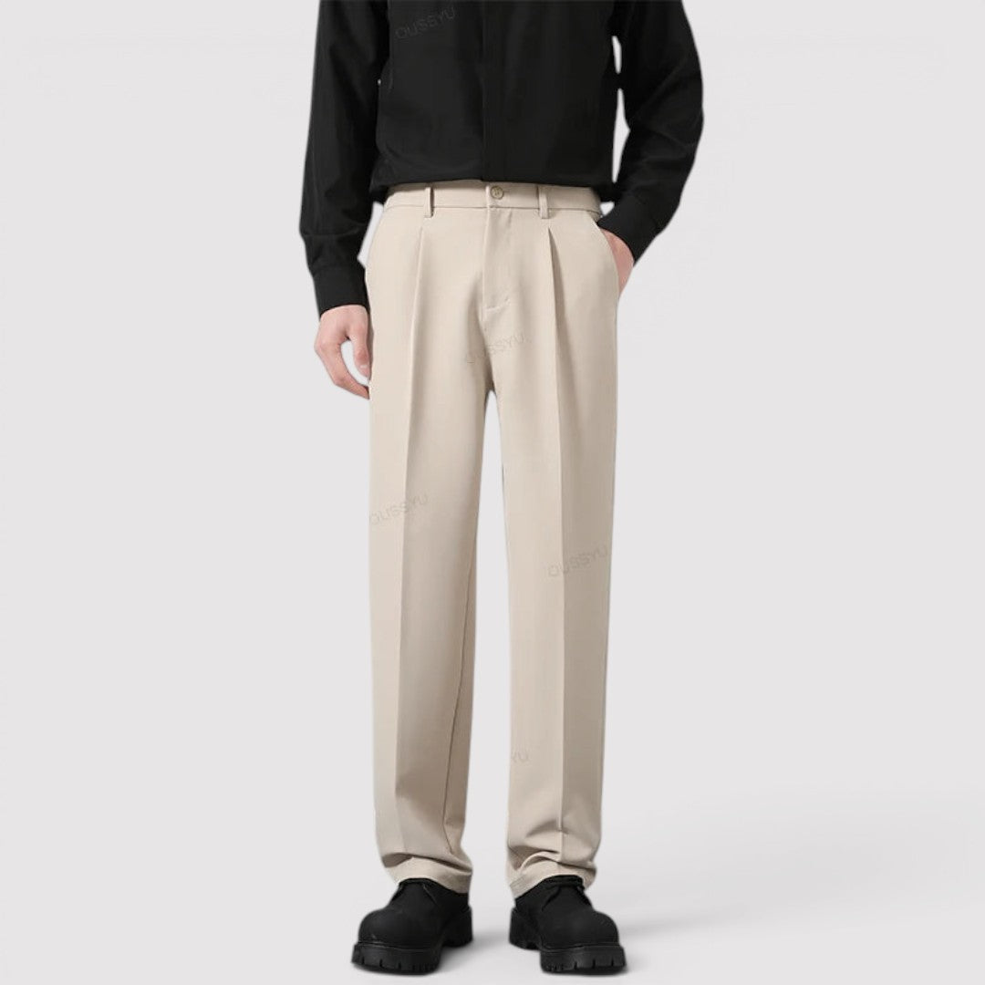 Fabius™ | Tapered-Hose mit Bundfalten
