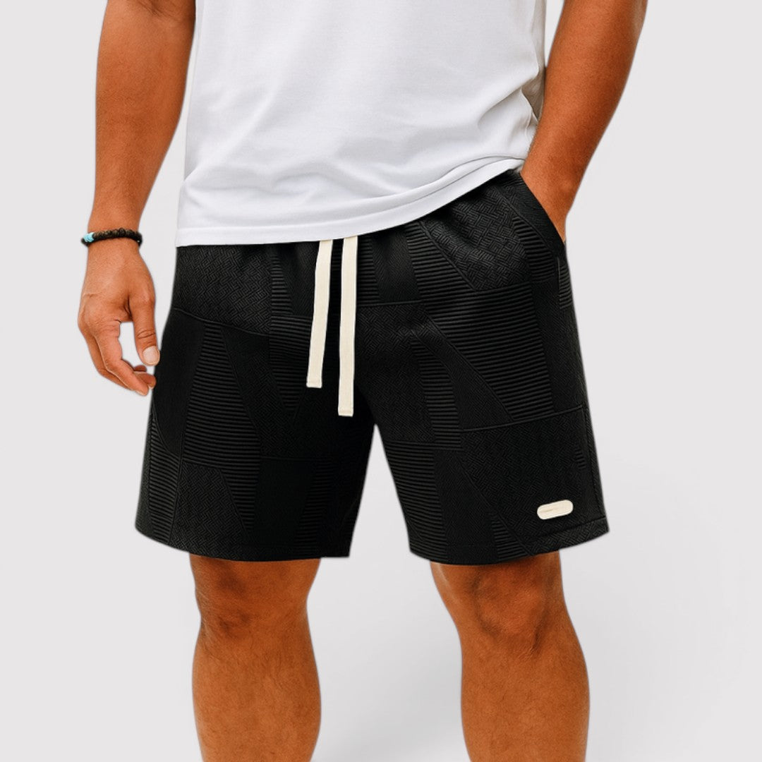 Helge™ | Shorts im Patchwork-Design
